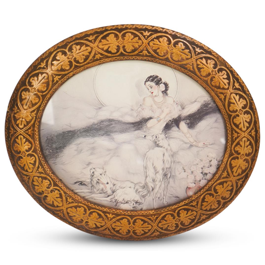 (2 Pc) Set of Louis Icart Offset Lithographs (1 of 3)