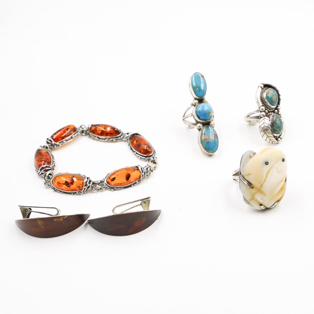 (6 Pc) Misc. Lot Of Jewelry (1 of 4)