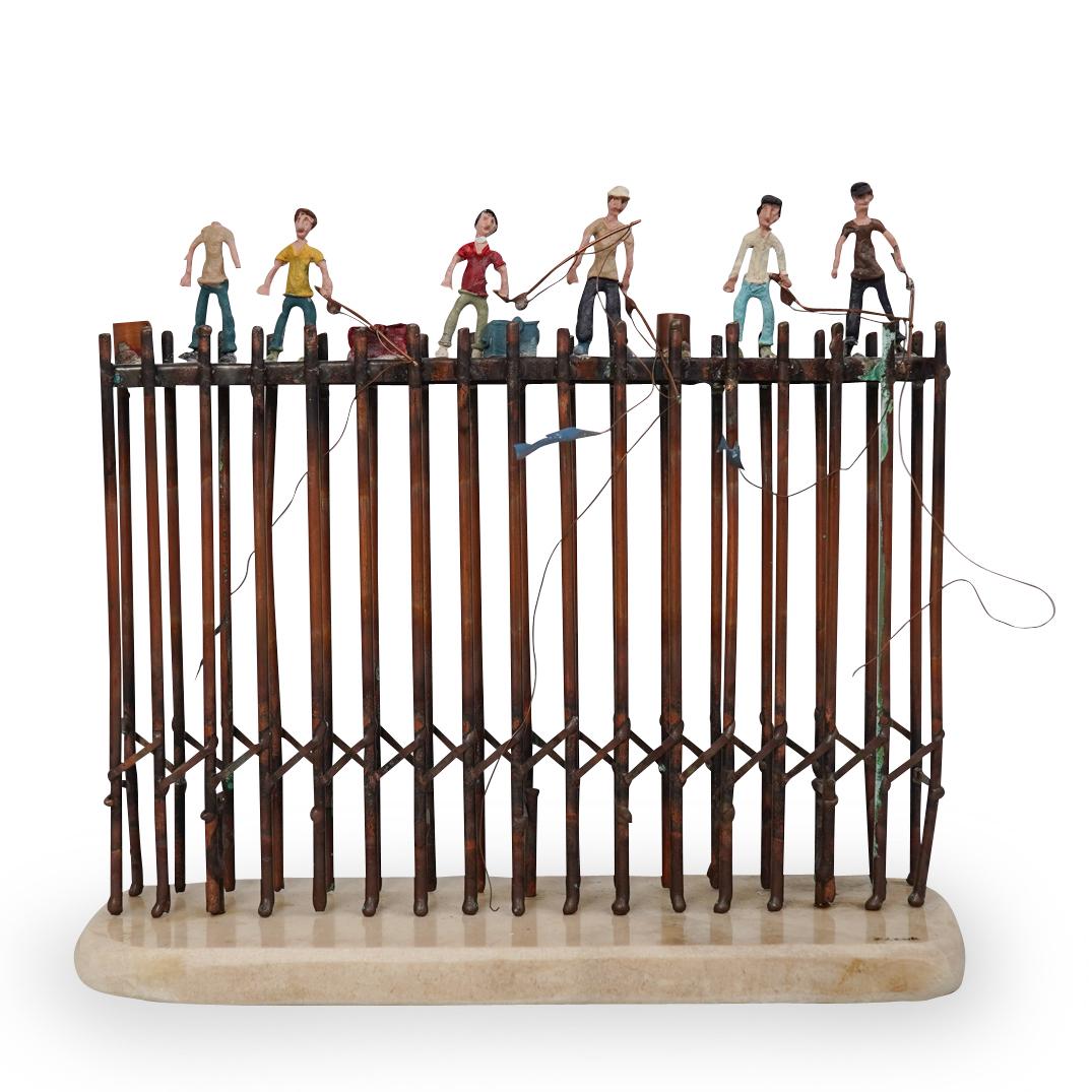 Jim Lewk Copper Sculpture (1 of 5)