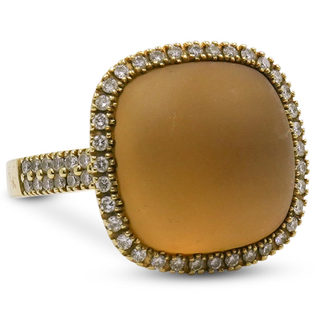 18K Gold & Diamond Ladies Ring (1 of 4)