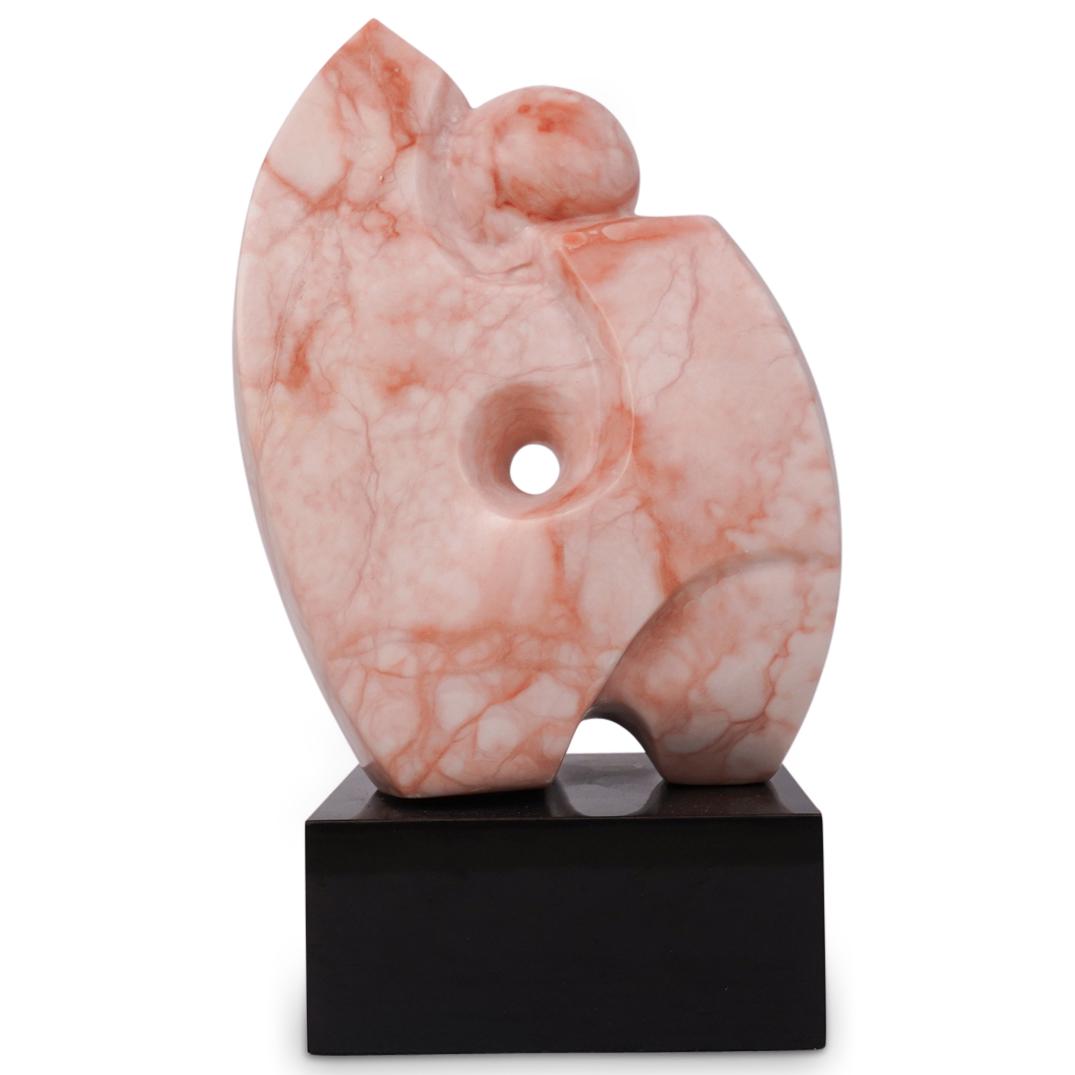 Mid-Century Abstract Marble Sculpture (1 of 5)