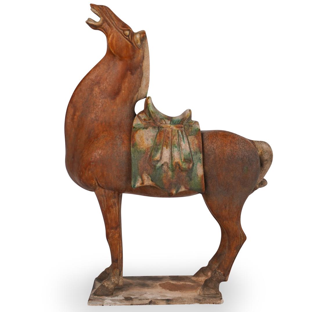 Chinese Tang Style Ceramic Horse (1 of 7)