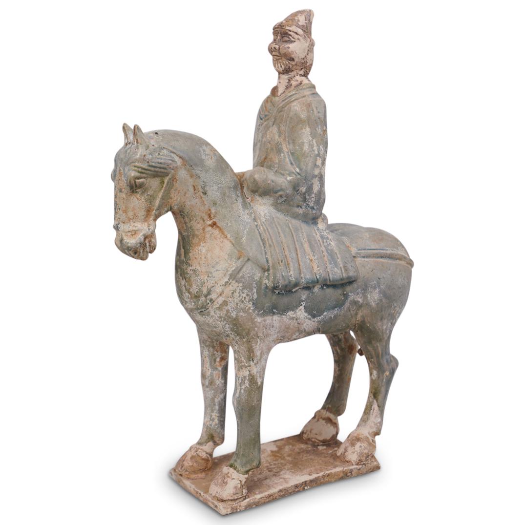 Chinese Ming Style Ceramic Horse (1 of 8)