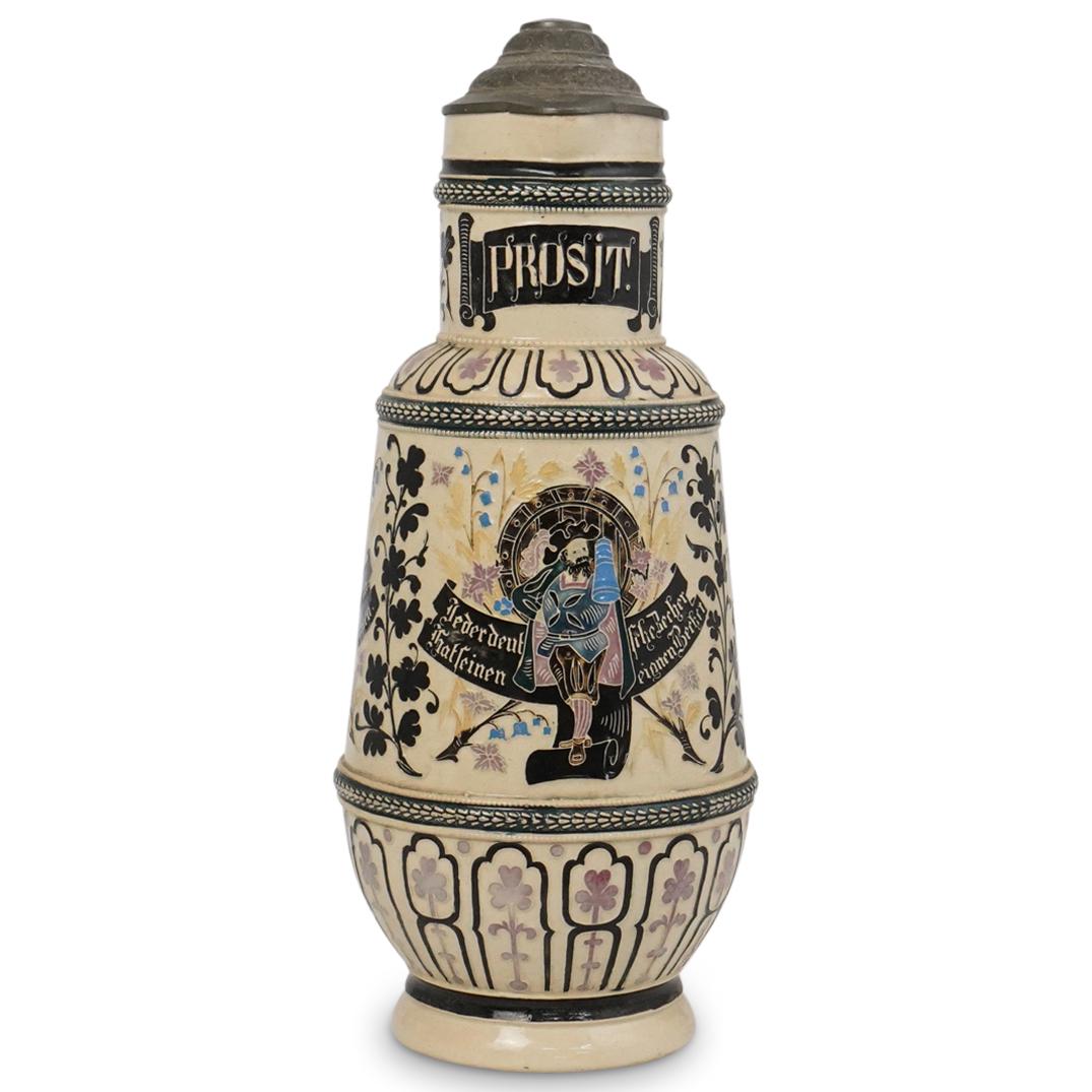 Antique German Stoneware Beer Stein (1 of 10)