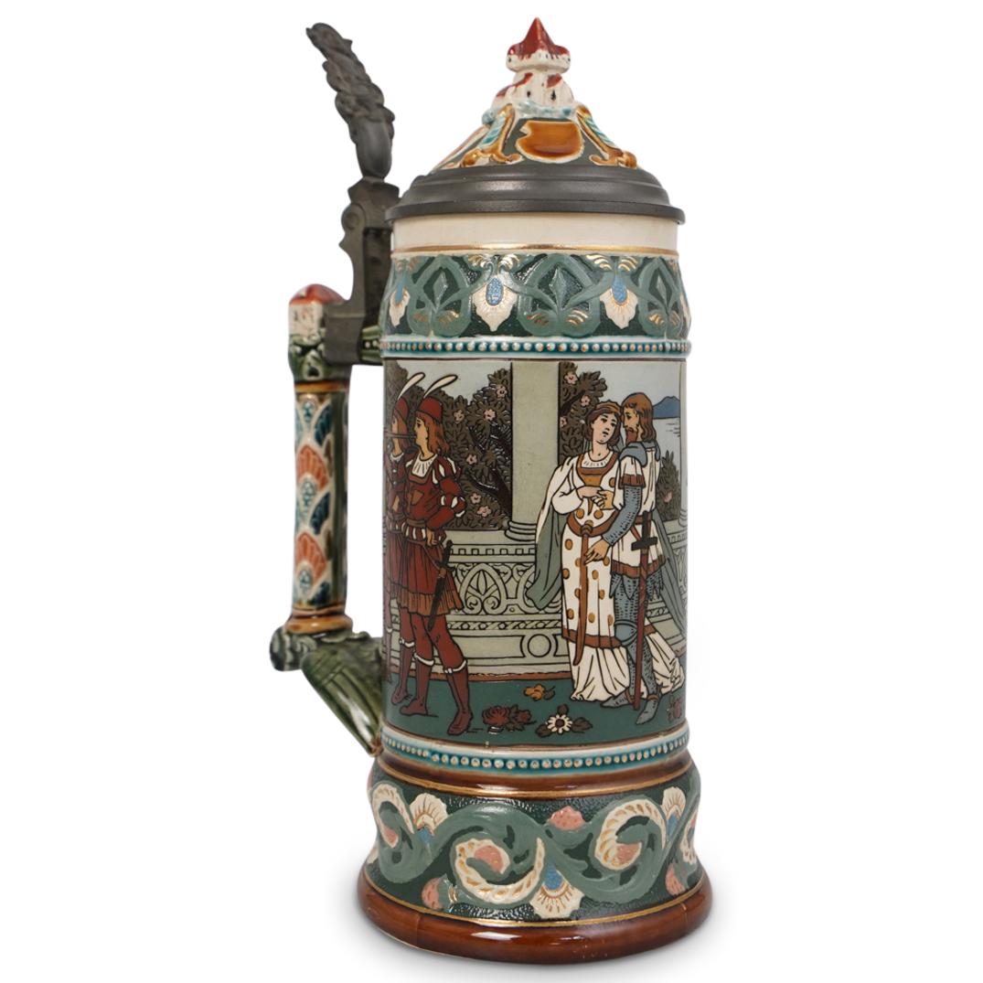 Antique Villeroy and Boch Mettlach beer Stein (1 of 7)