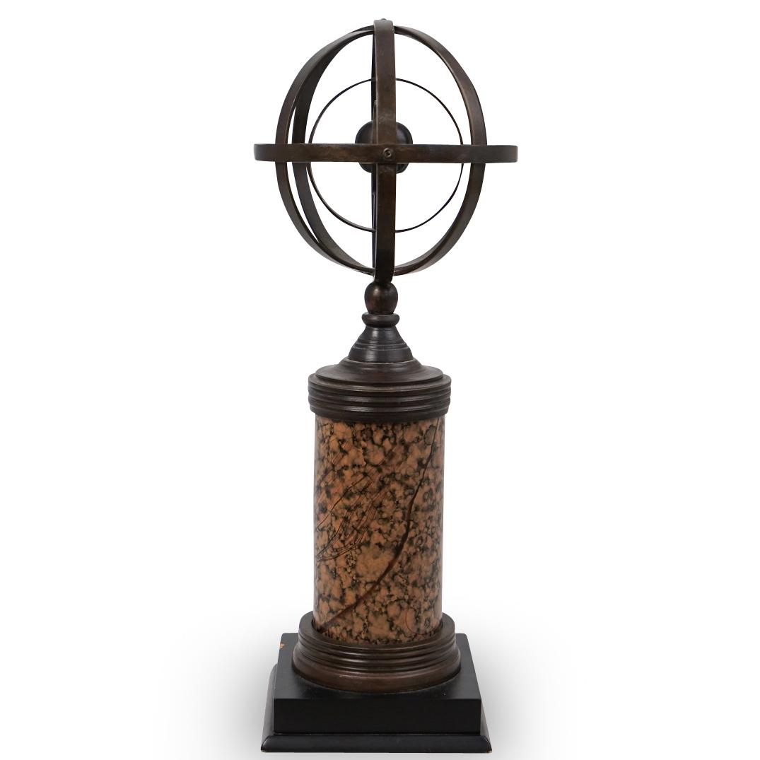 Vintage Astronomical Armillary Bronze Sphere (1 of 3)