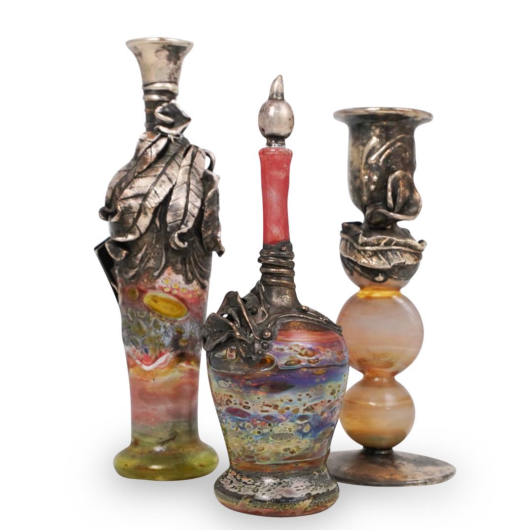 (3 Pc) King Solomon's Finds Silver Overlay (1 of 7)