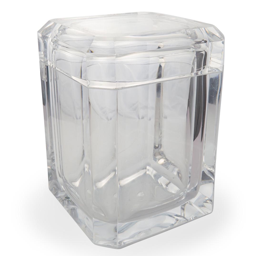 Contemporary Lucite Ice Bucket (1 of 4)