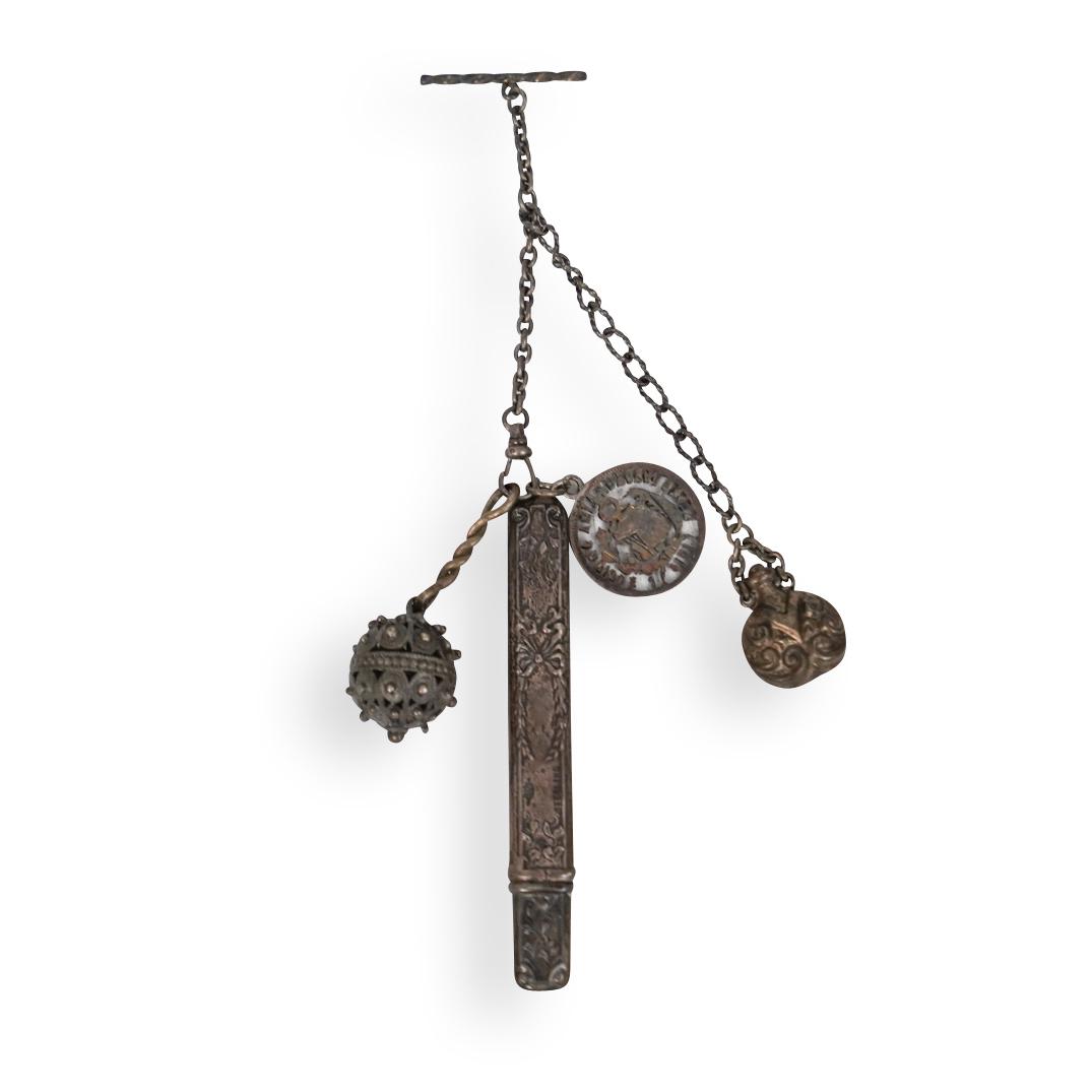 Antique Sterling Silver Chatelaine (1 of 4)