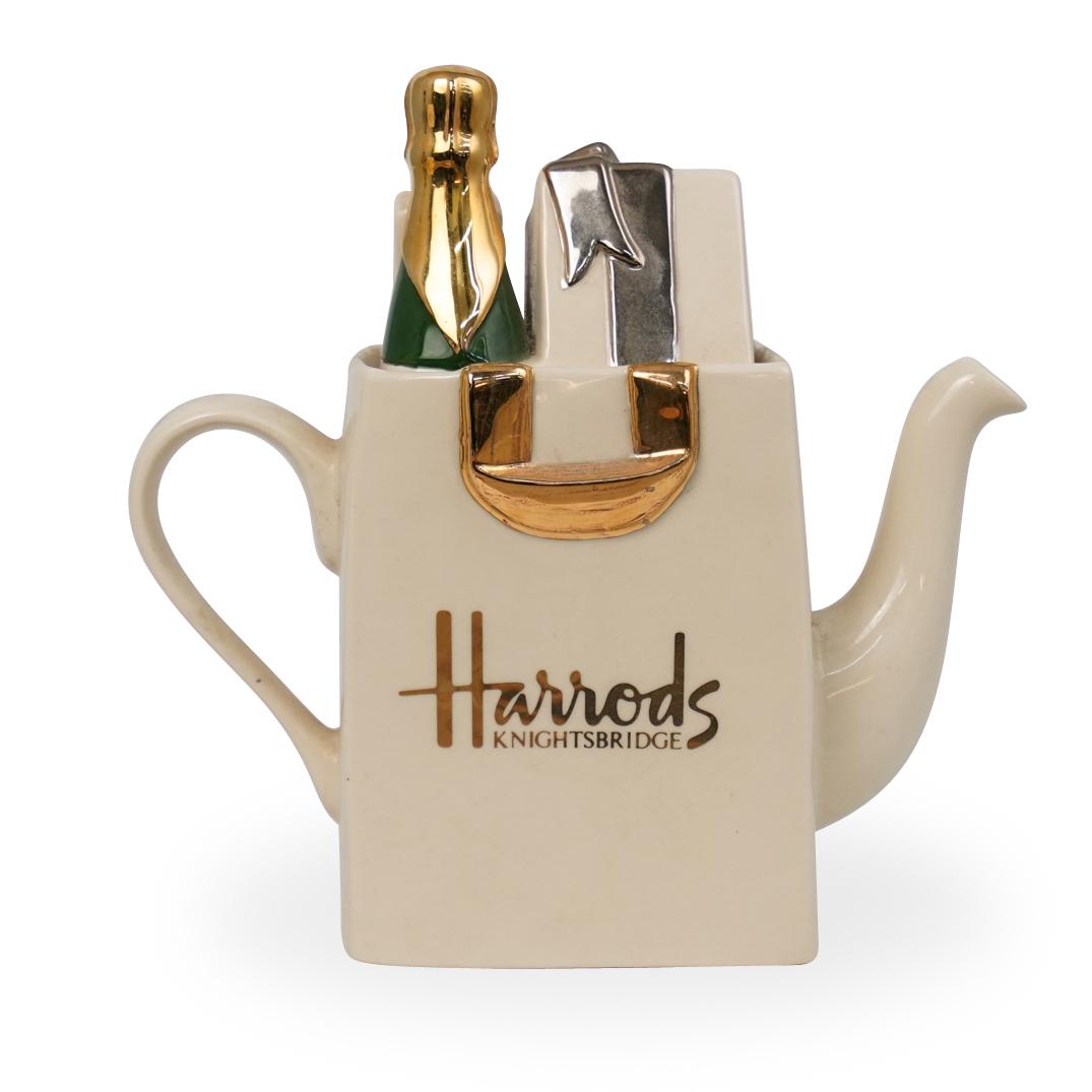 Harrods Knightsbridge Porcelain Teapot (1 of 1)
