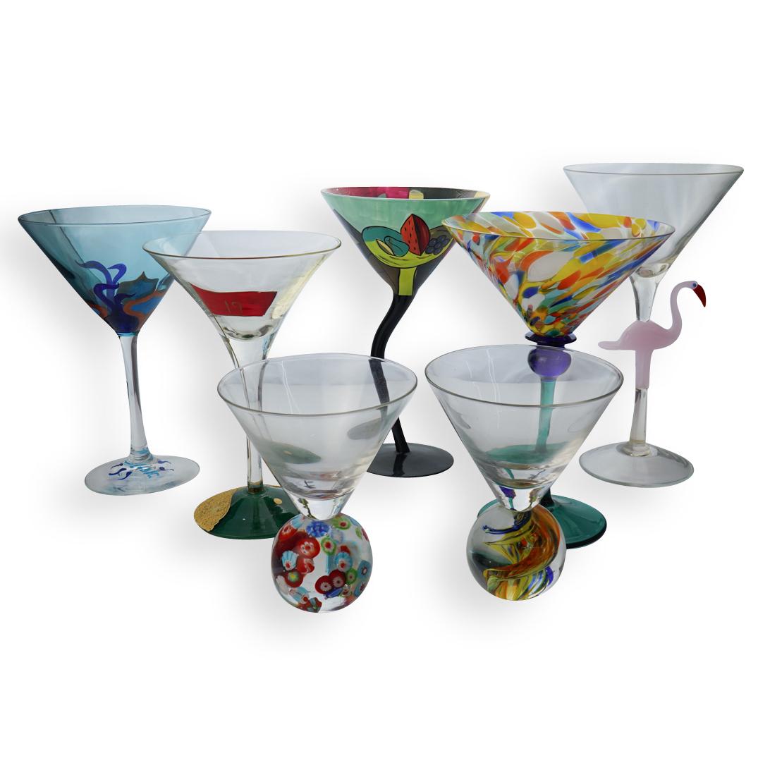 (7 Psc) Lot of Misc Stemware (1 of 3)