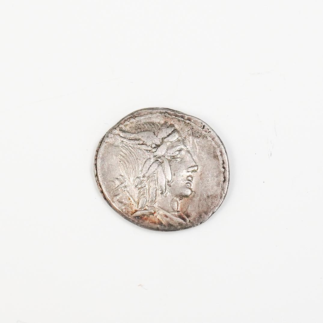 Roman Republic L. Julius Bursio Silver Denarius (1 of 2)