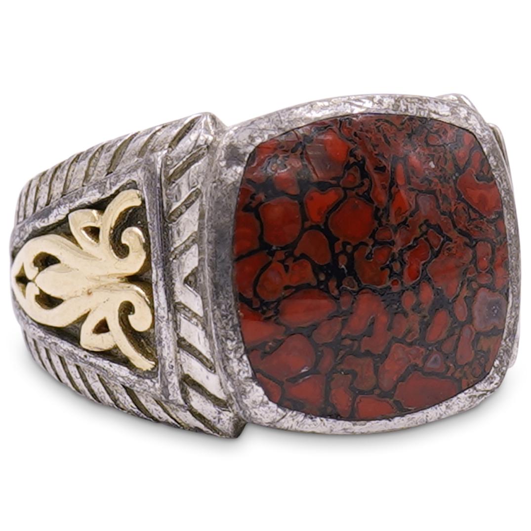 John Bagley 18K & Sterling Silver Ring (1 of 4)