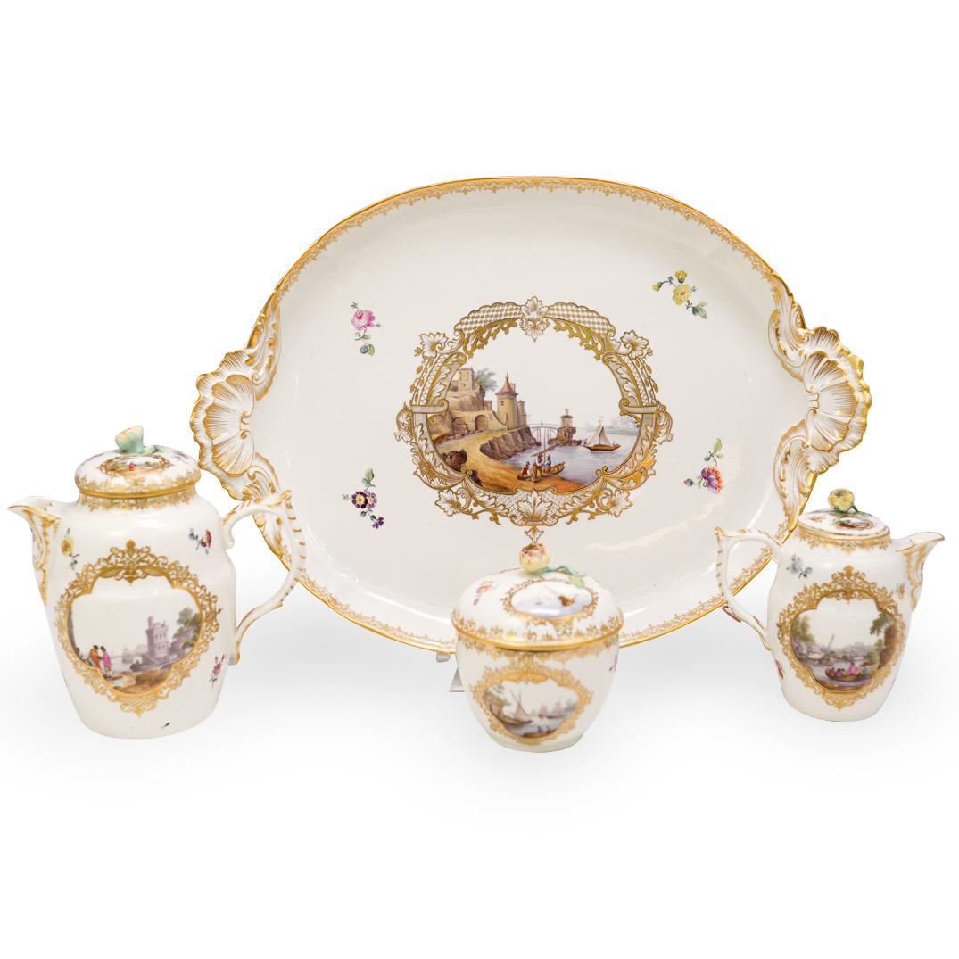 (4 Pc) KPM Porcelain Coffee Service (1 of 9)