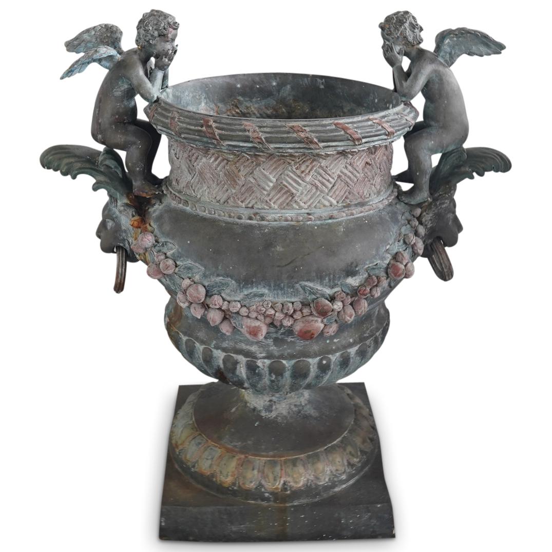 Large Bronze Planter (1 of 5)