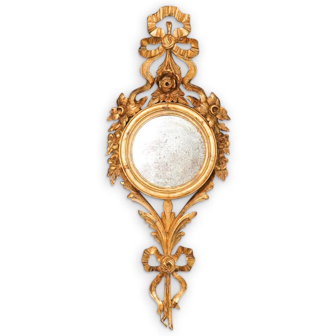 Antique Carved Gilt Wood Mirror (1 of 4)