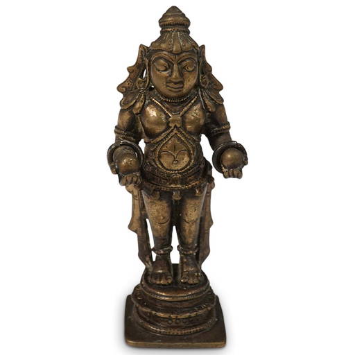 Antique Baby Krishna Bronze Sculpture