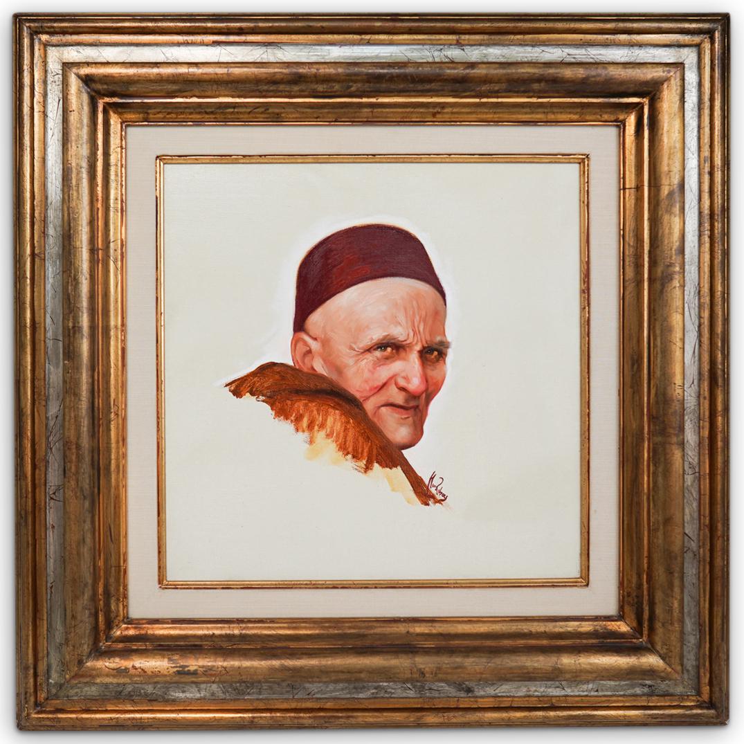 Lluis Ribas (Spanish B. 1946) "El Musico" Oil On Canvas (1 of 5)