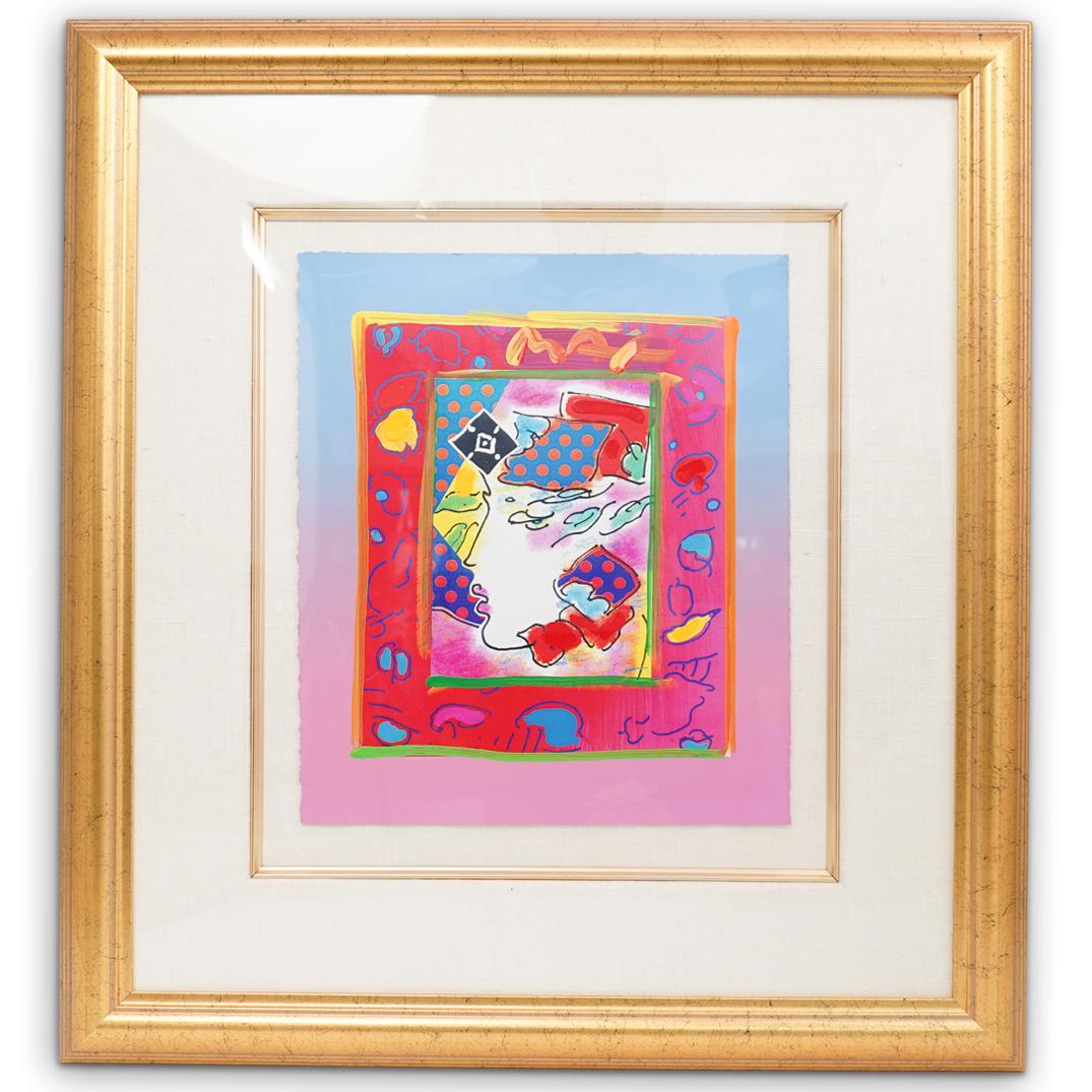 Peter Max (American b. 1937) " Profile Series" Mixed (1 of 3)