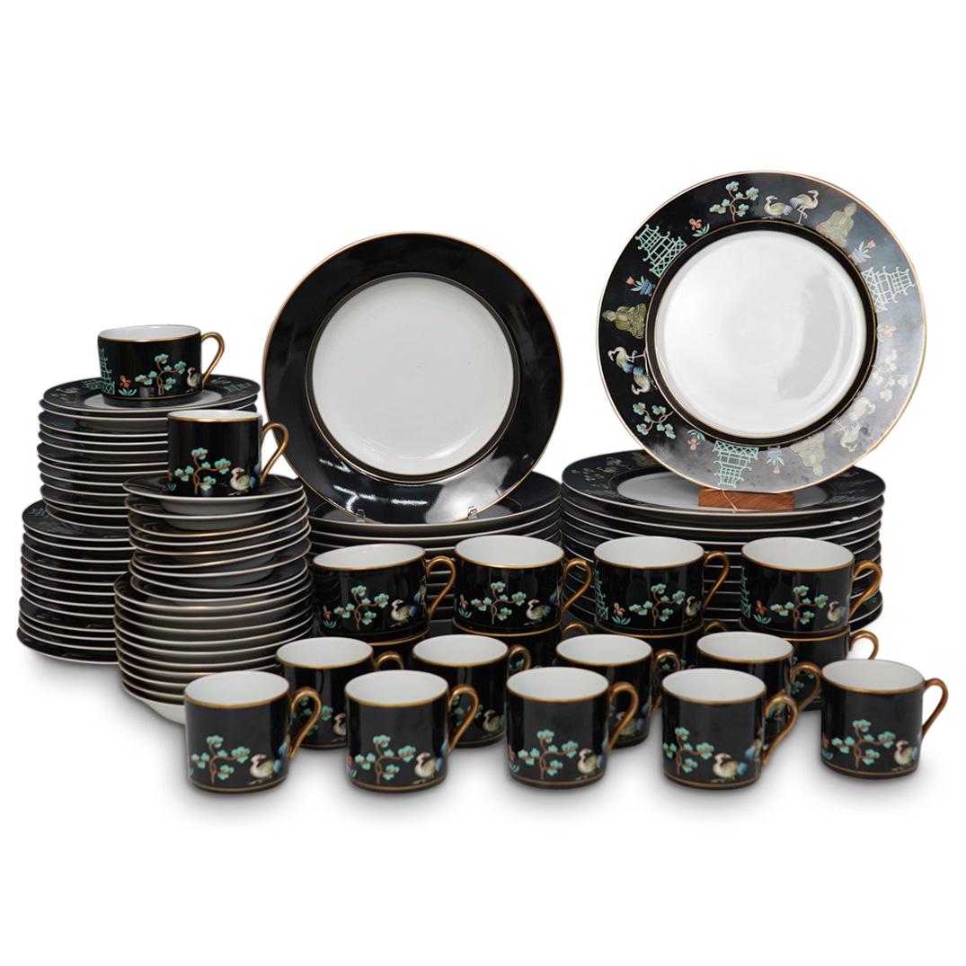 (86 Pcs) Fitz and Floyd "Chinoiserie" Porcelain Set (1 of 7)