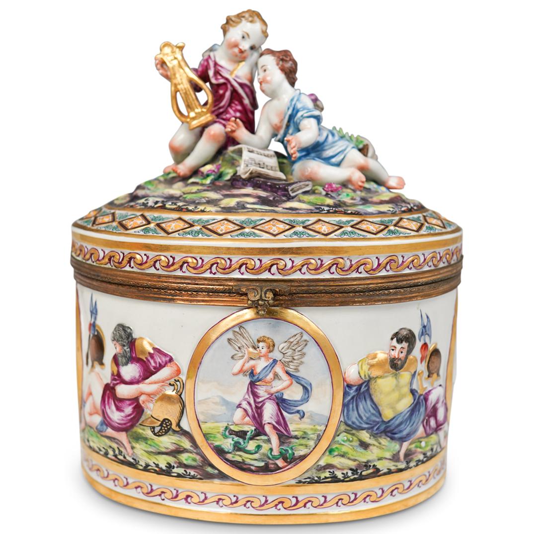 Capodimonte Porcelain Box (1 of 8)