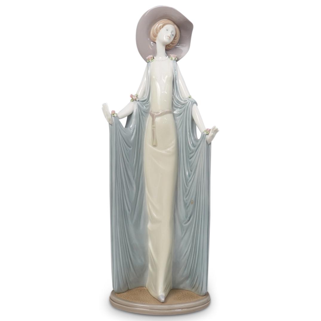 Lladro Retired "Afternoon Tea" Porcelain Figurine (1 of 6)