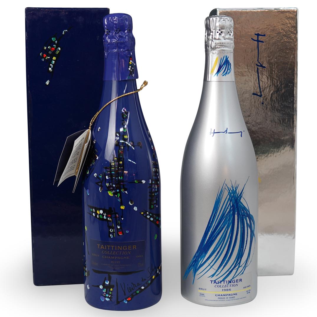 Taittinger Artists Series Champagne Bottles 1981 (1 of 8)