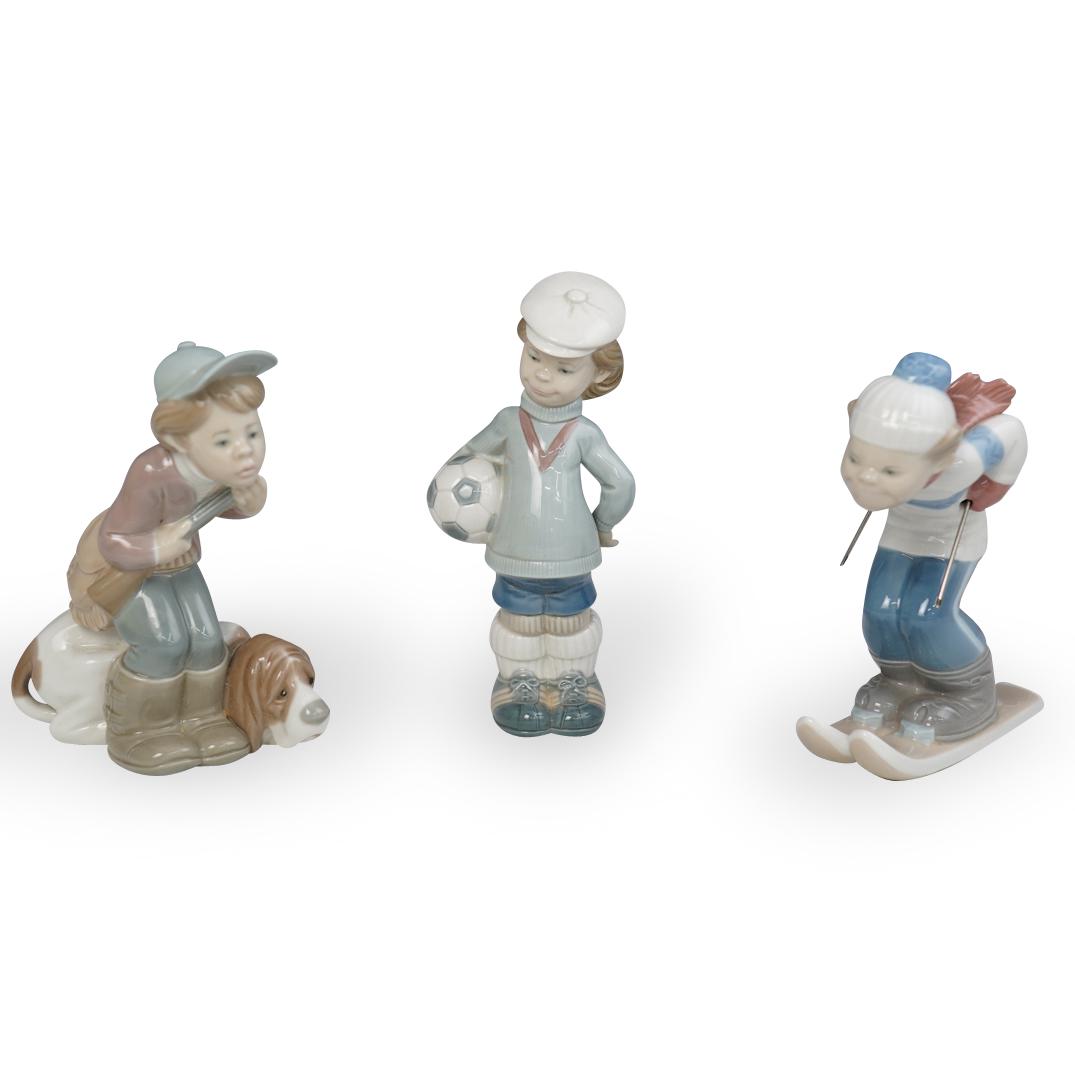 (3 Pc) Lladro Figurine Grouping (1 of 8)