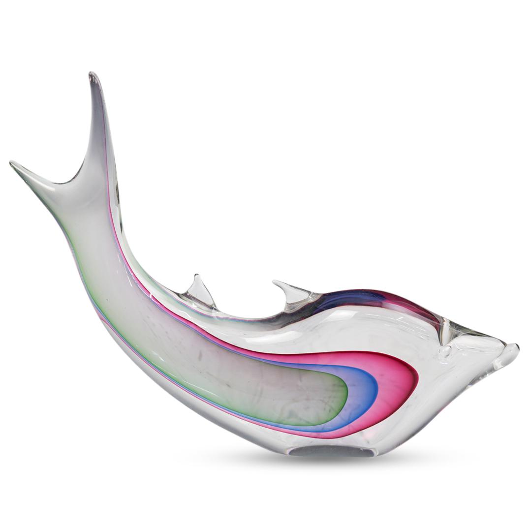 Murano Glass Dolphin Sculpture (1 of 3)