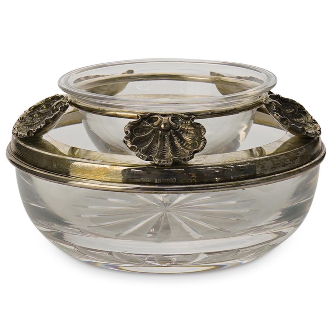 Belfiore Italian Sterling Silver Caviar Dish (1 of 4)