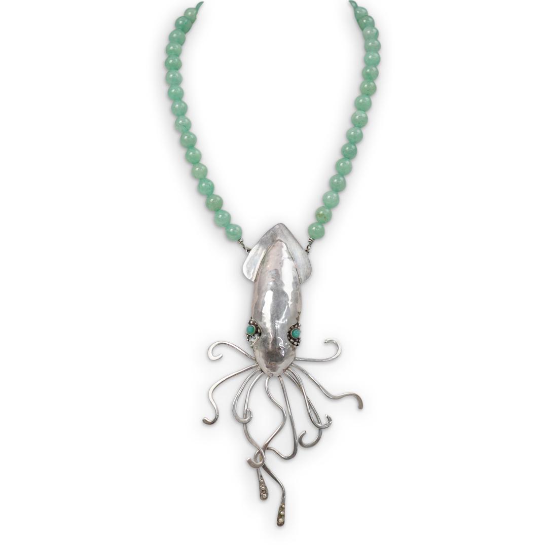 Vintage Sterling Silver "Palmer" Necklace (1 of 5)