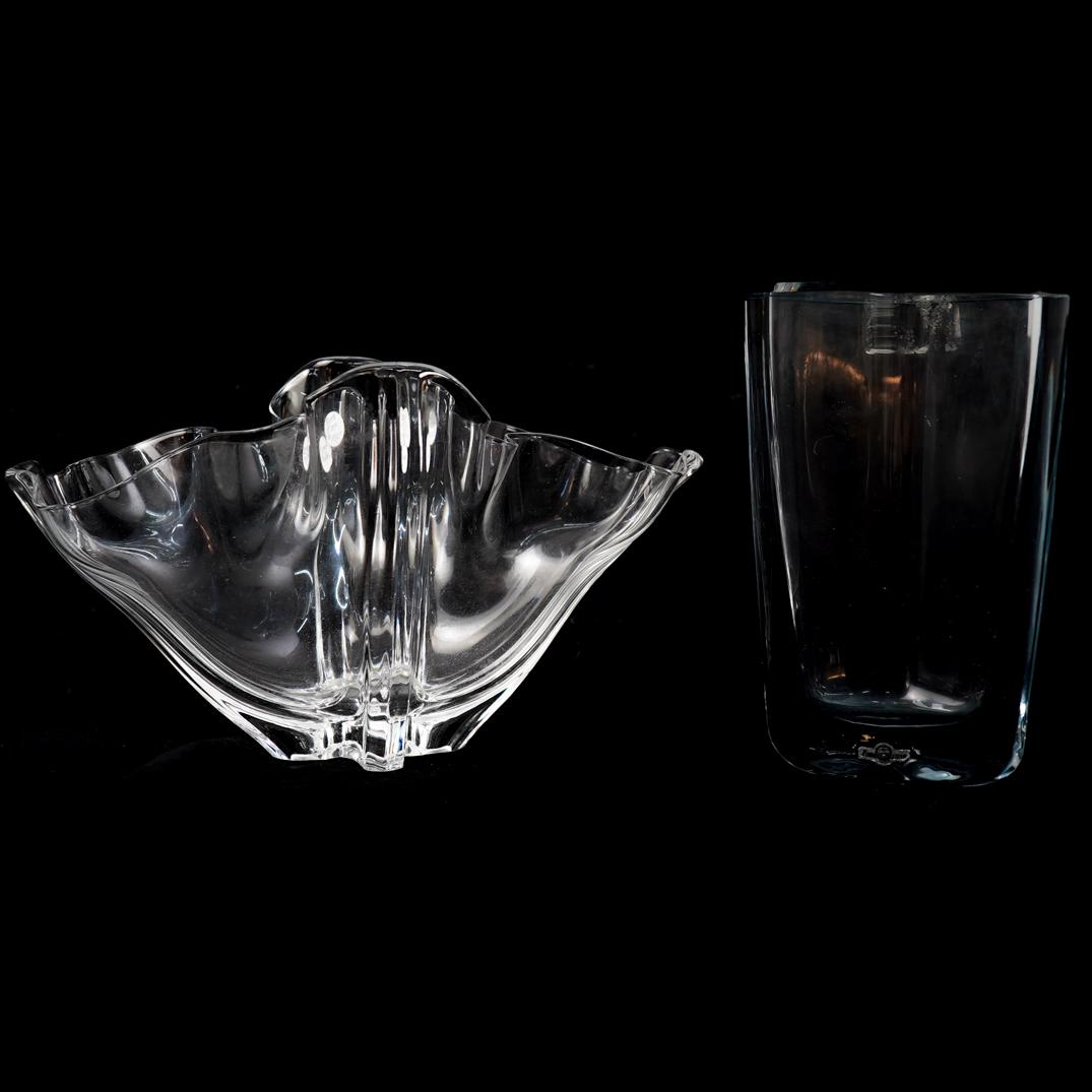 (2 Pc) Strombergshyttan & Steuben Glass Grouping (1 of 5)