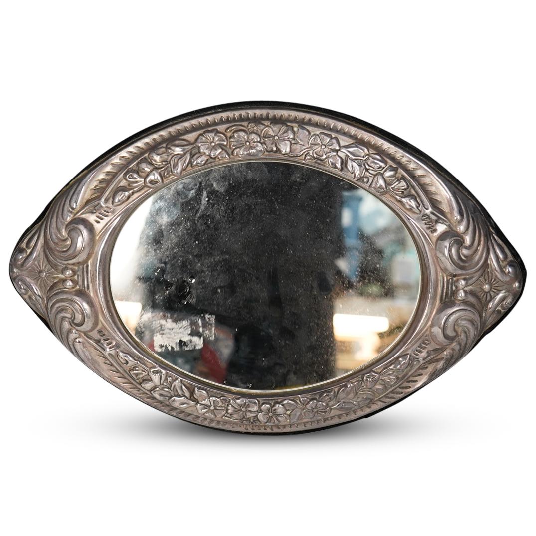 Antique Silver Plated Dresser Tray (1 of 2)