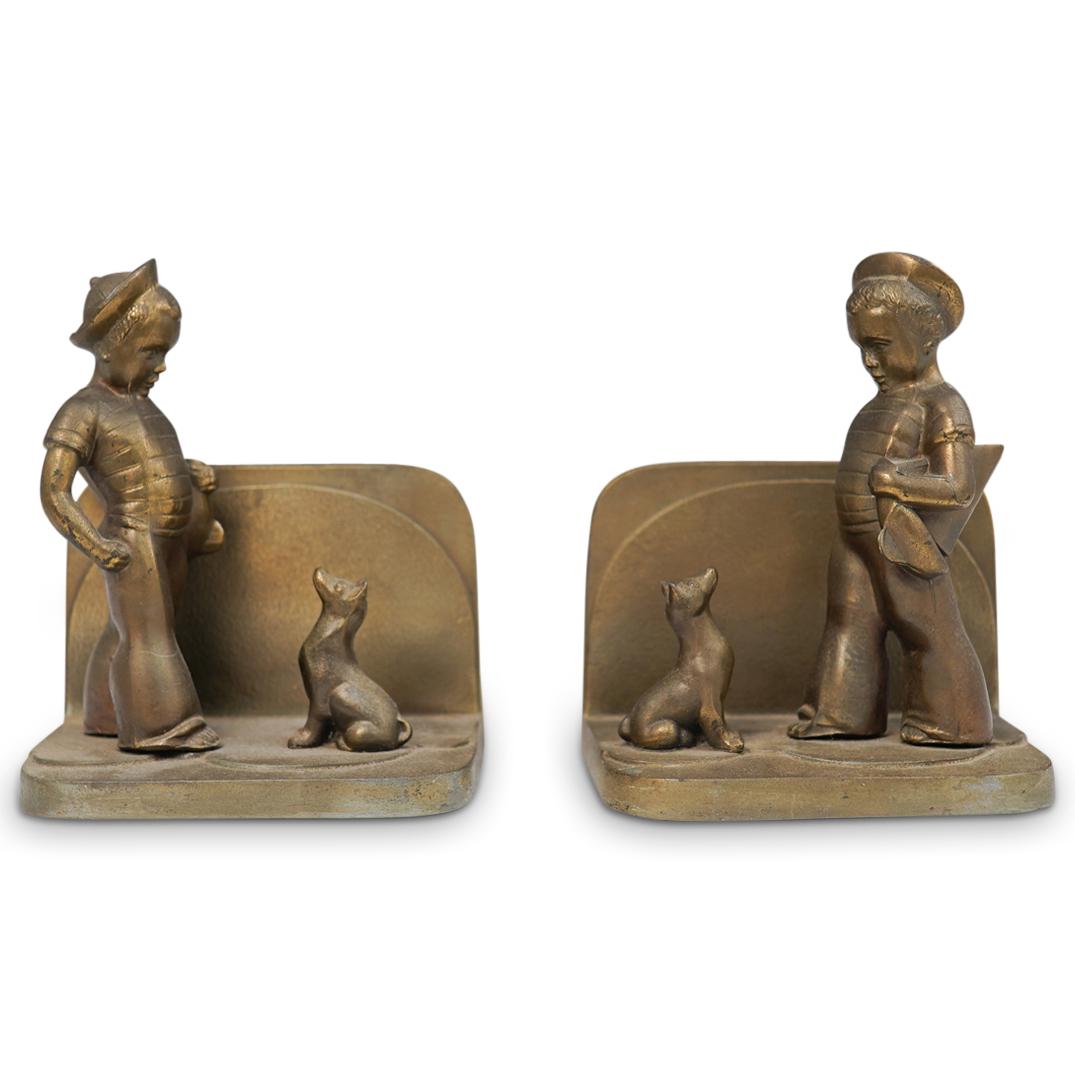 Frankart Figural Bookends (1 of 6)