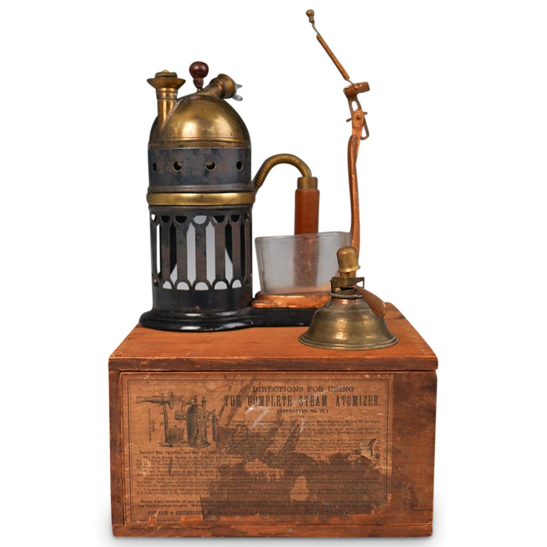 Antique Codman & Shurtleff Medical Steam Atomizer (1 of 4)