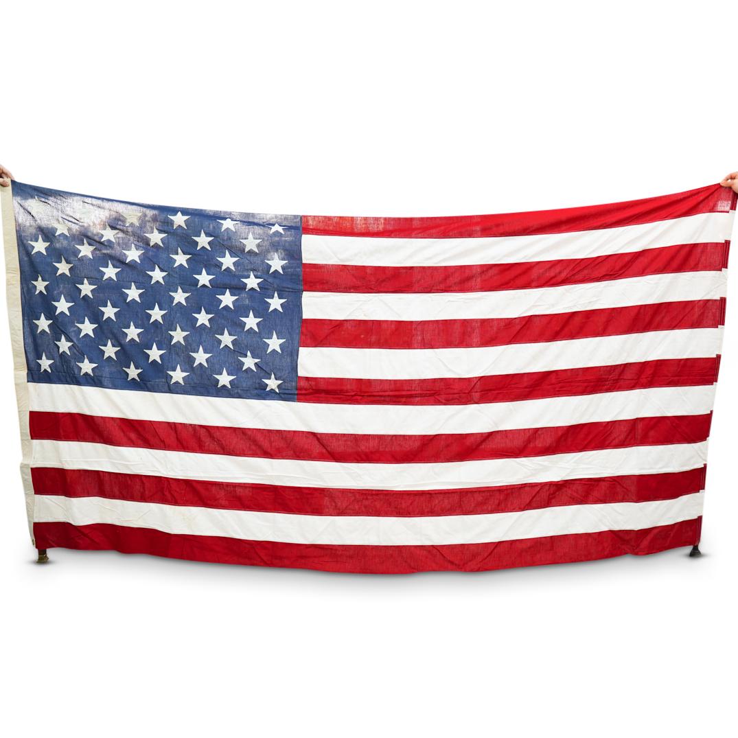 Vintage American Valley Forge Cotton Flag (1 of 6)