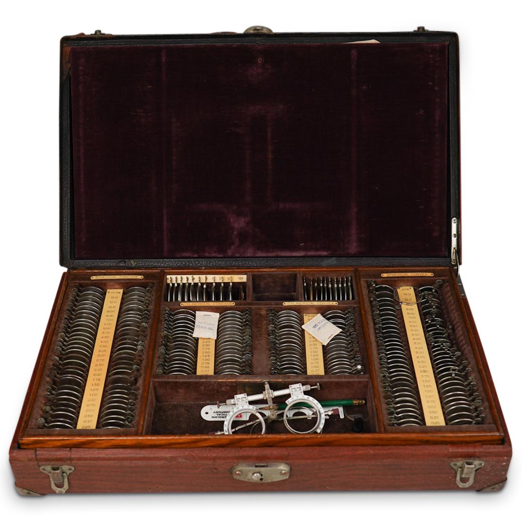 Vintage Ophthalmologist's Test Lens Set (1 of 6)