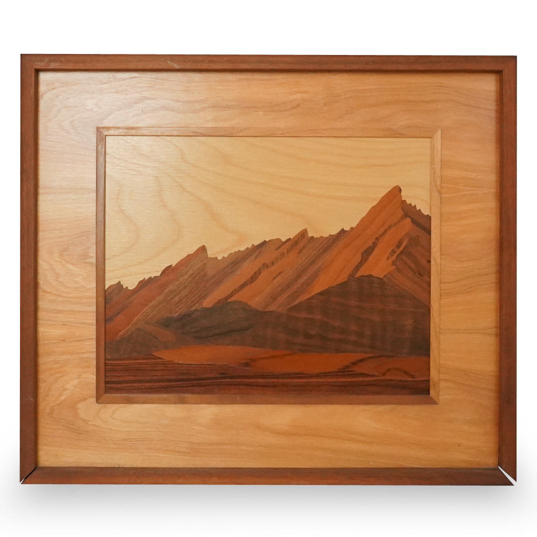 Del Mollenhauer Marquetry Plaque (1 of 3)