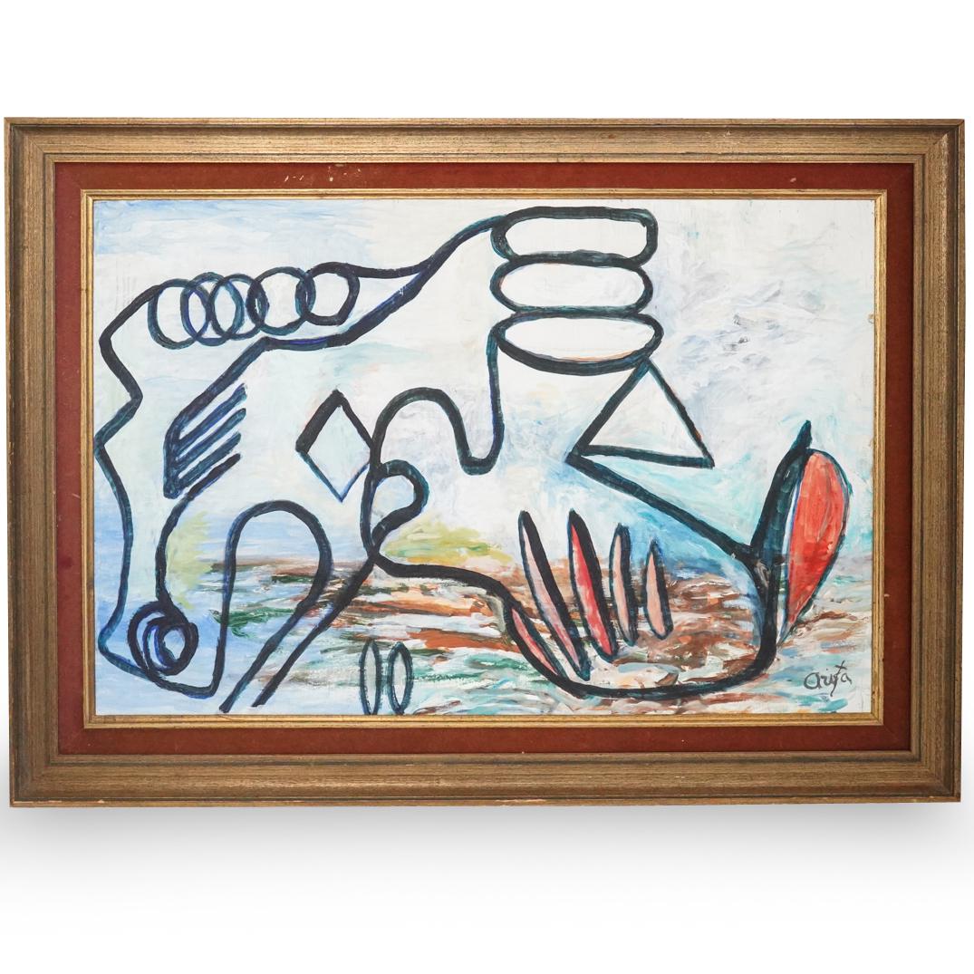 Leopoldo Arista-Salado Signed Painting (1 of 5)