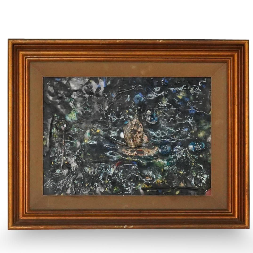 Enameled Mixed Media Plaque (1 of 3)