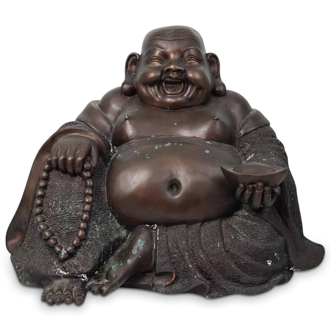 Antique Bronze Buddha Statue (1 of 6)