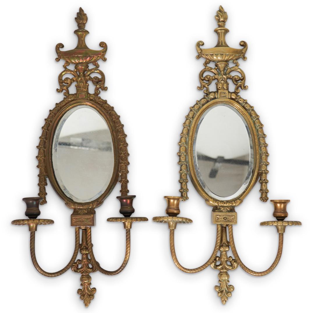 Antique Italian Bronze Sconces (1 of 4)