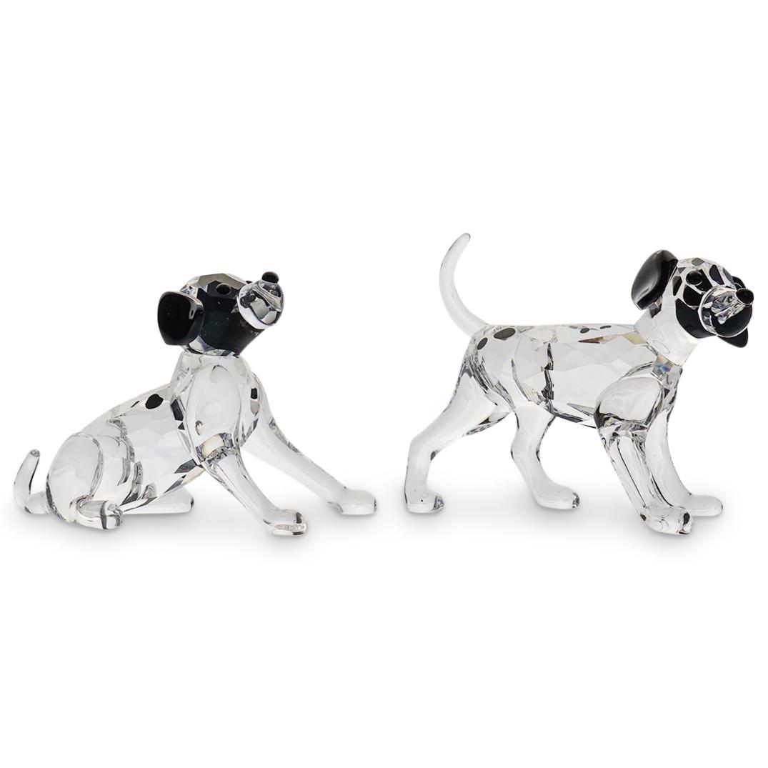 (2 Pc) Swarovski Crystal Figurines (1 of 3)