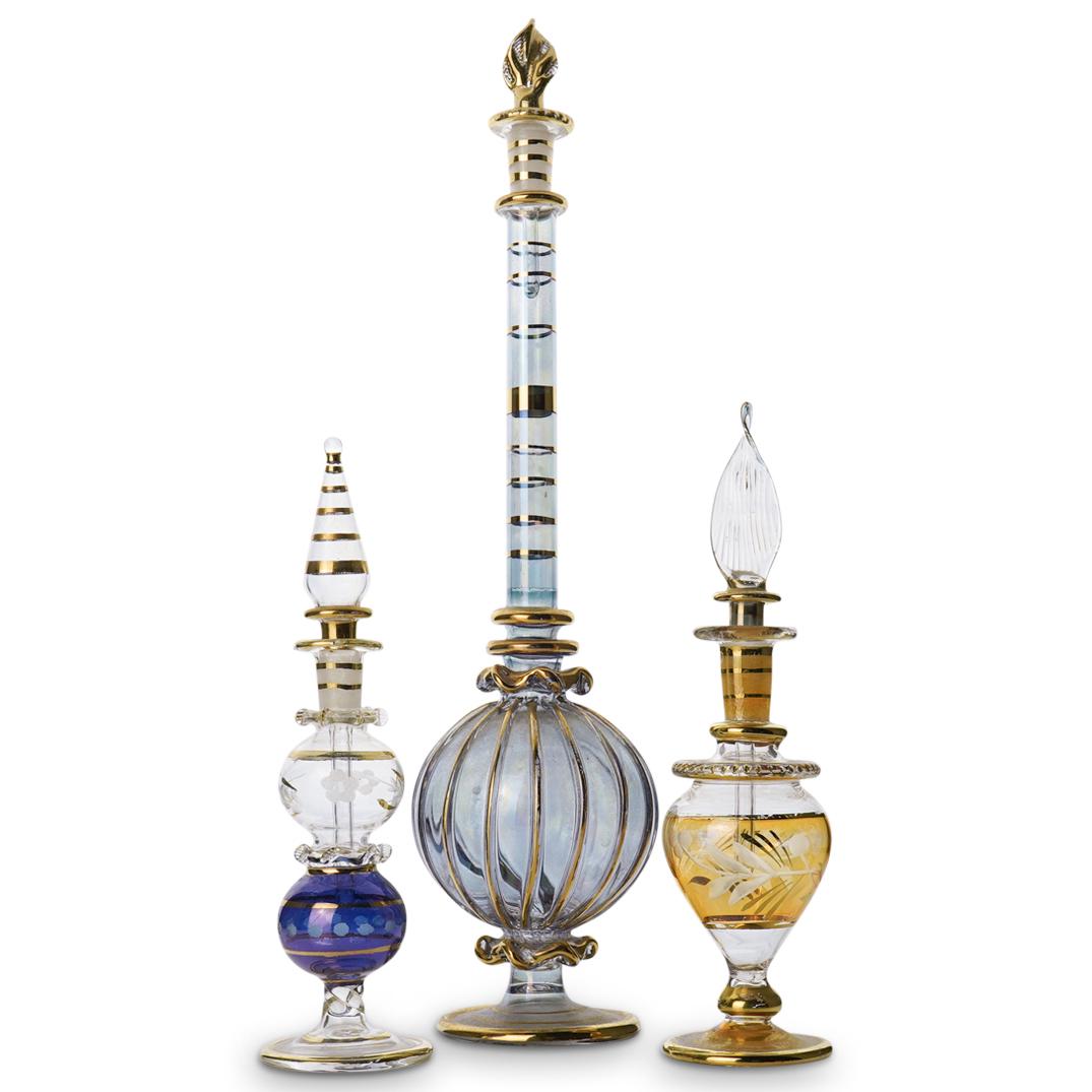 Egyptian Glass Vanity Bottle Set (1 of 5)