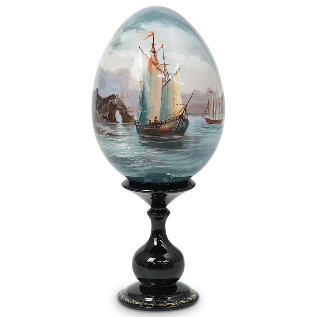Russian Hand Painted Egg (1 of 3)