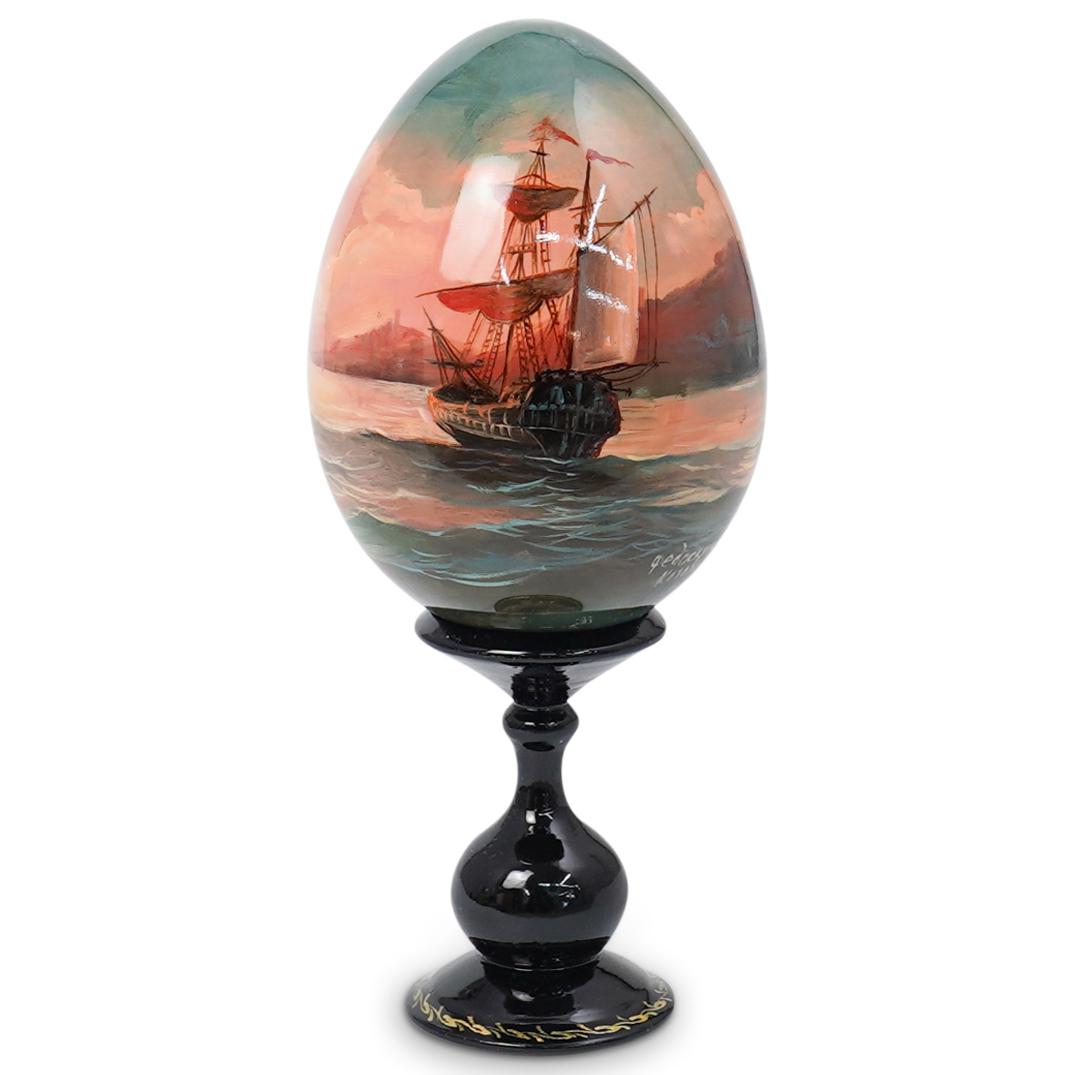 Russian Hand Painted Egg (1 of 3)