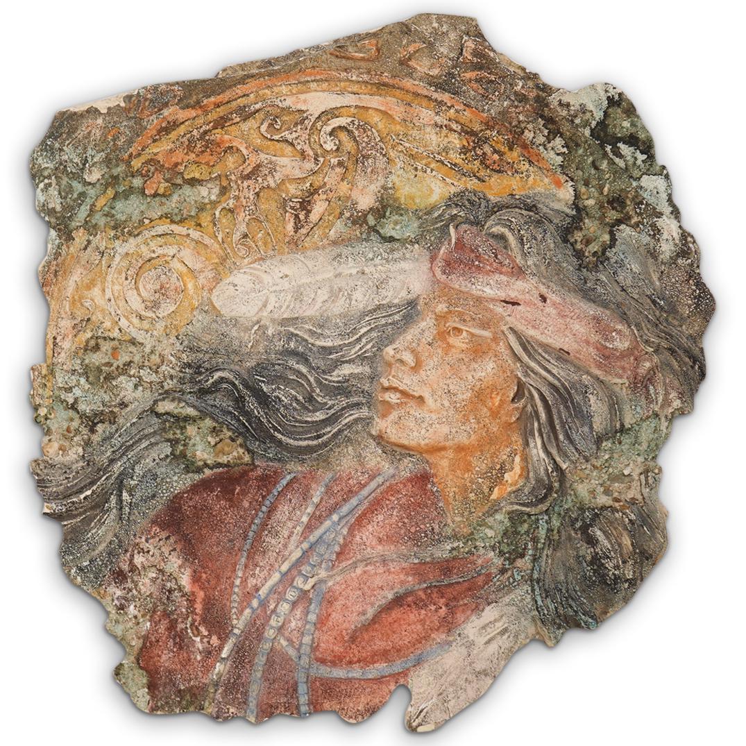 Signed Native American Style Plaque (1 of 3)