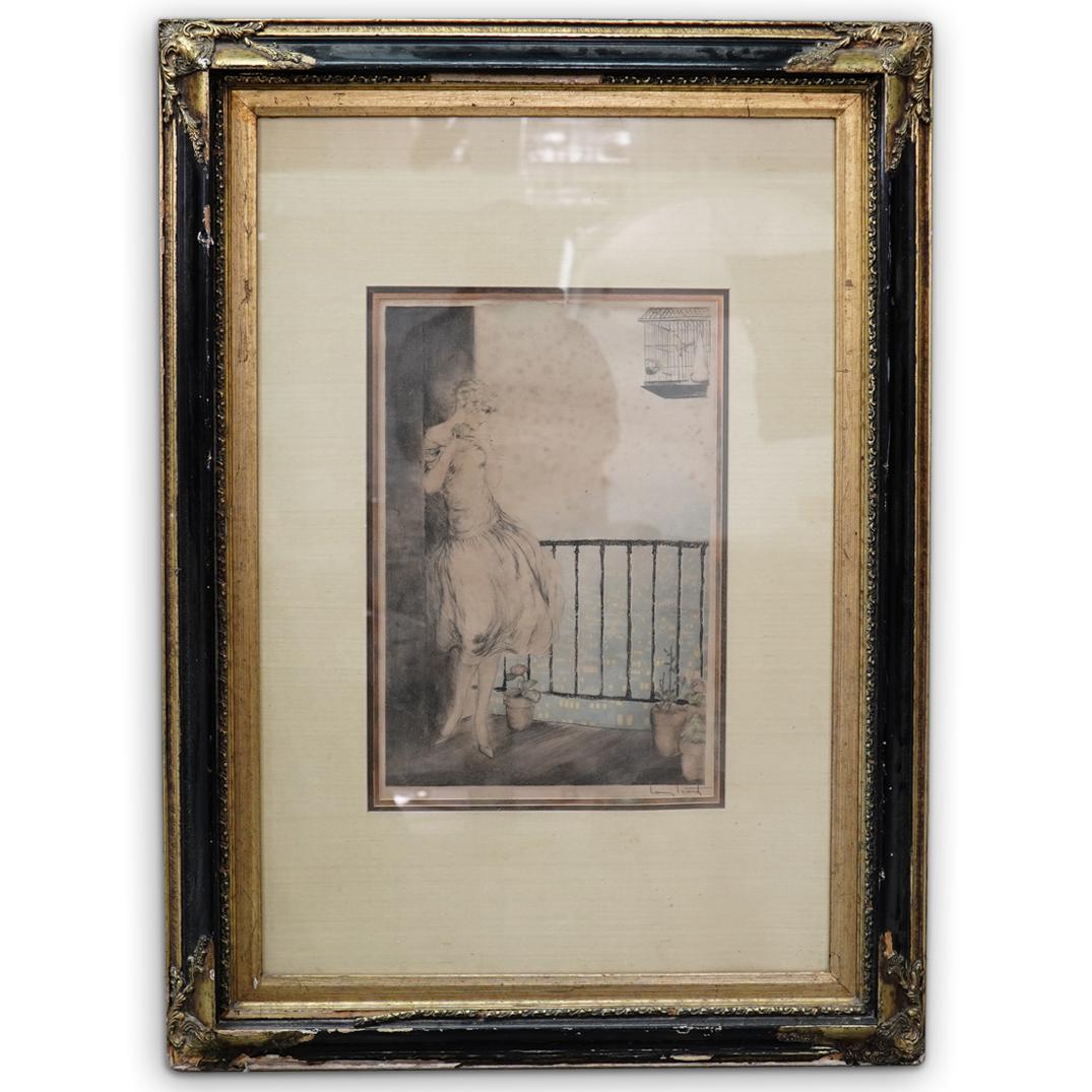 Louis Icart (French. 1880-1950) Etching In Color (1 of 3)