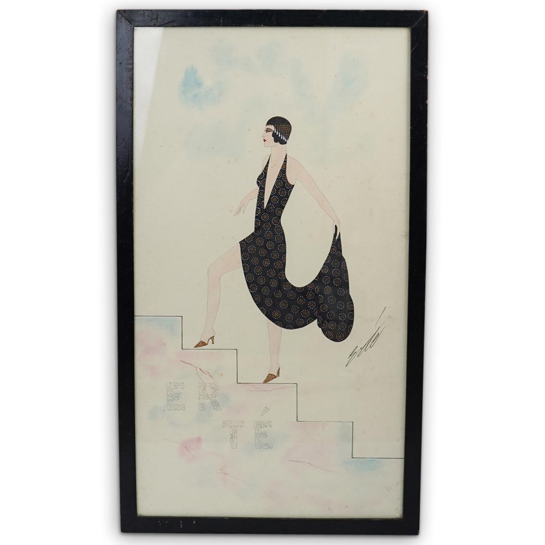 Romain de Tirtoff "Erte" (Russian/French) Original (1 of 5)