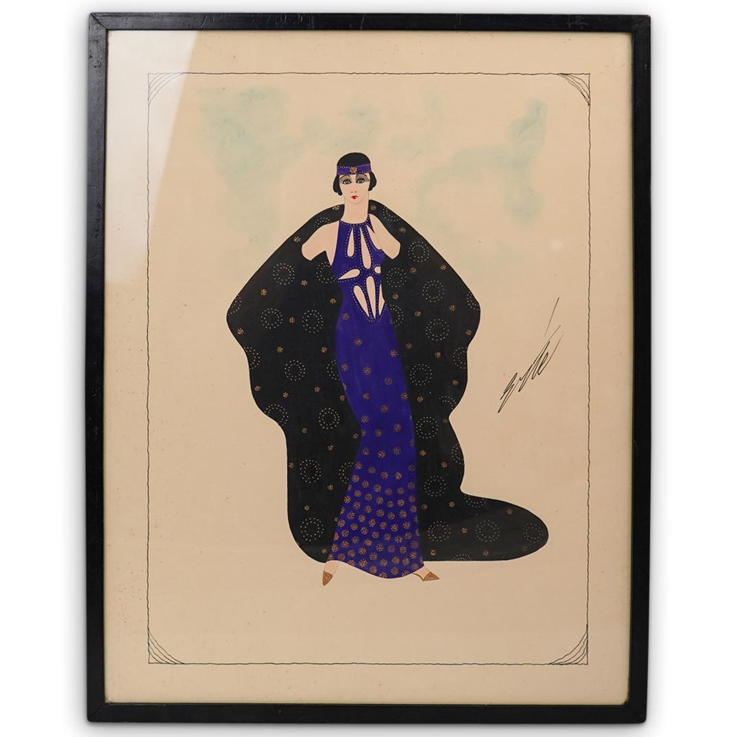 Romain de Tirtoff "Erte" (Russian/French) Original (1 of 5)